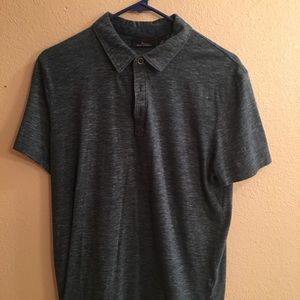 Medium aqua Mark Anthony short sleeve polo